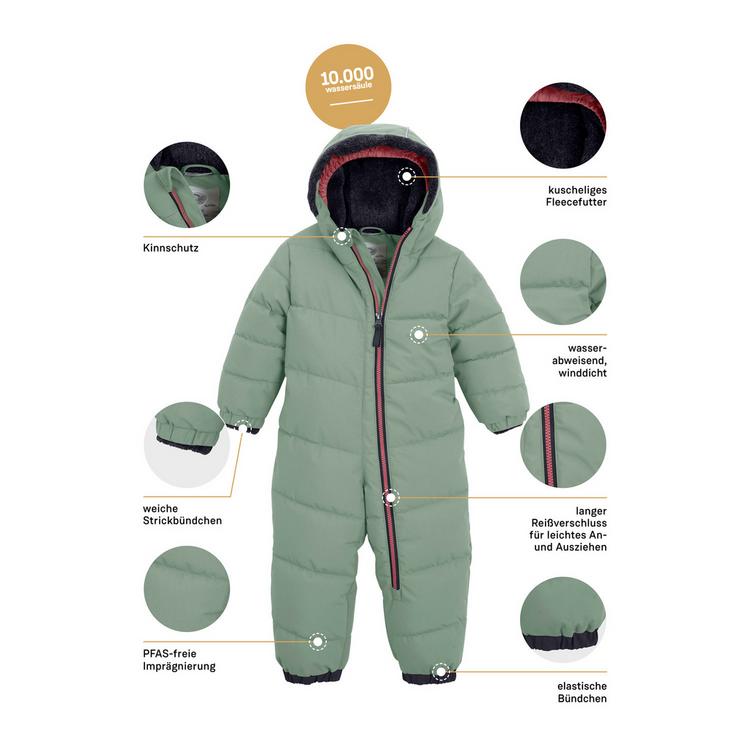 first instinct by killtec first instinct by killtec FIOW 20 MNS QLTD ONPC Skihose Kinder - Gr&uuml;n2031 - 3 | SportScheck