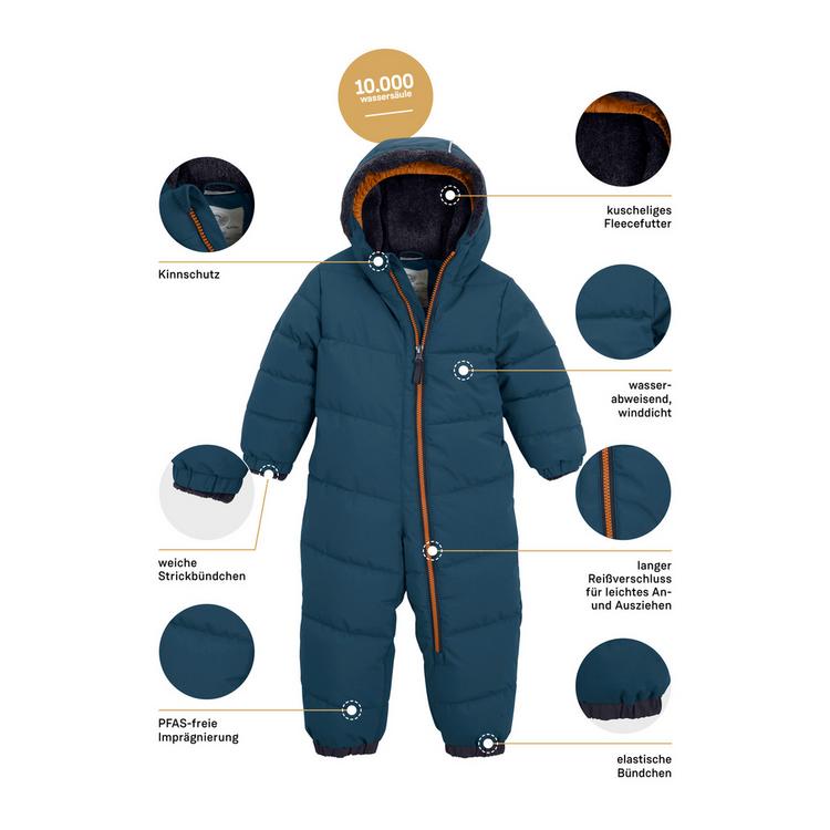 first instinct by killtec first instinct by killtec FIOW 20 MNS QLTD ONPC Skihose Kinder - Petrol252 - 3 | SportScheck