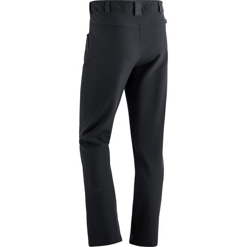 Rückansicht von Maier Sports Charles Trekkinghose Herren Schwarz