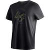 Maier Sports Dieter Print T-Shirt Herren - Schwarz01100