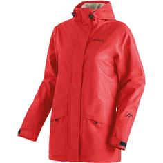 Maier Sports Brocken Long W Softshelljacke Damen Rot4541