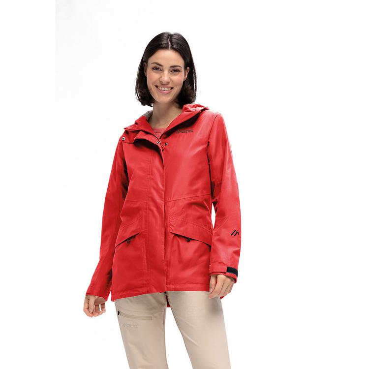 Maier Sports Maier Sports Brocken Long W Softshelljacke Damen - Rot4541 - 1 | SportScheck