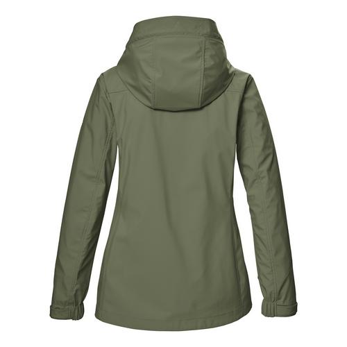 Rückansicht von G.I.G.A. DX by killtec GS 74 Softshelljacke Damen Grün2031