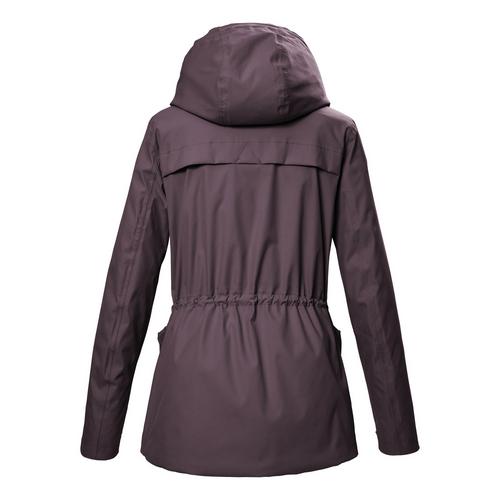 Rückansicht von G.I.G.A. DX by killtec GS 55 Softshelljacke Damen Pflaume