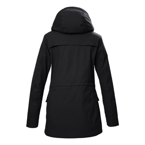 Rückansicht von G.I.G.A. DX by killtec GS 54 Softshelljacke Damen Schwarz0110