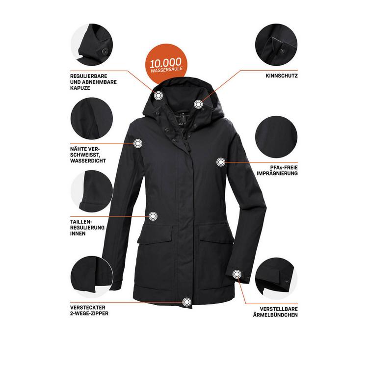 G.I.G.A. DX by killtec G.I.G.A. DX by killtec GS 54 Softshelljacke Damen - Schwarz0110 - 1 | SportScheck