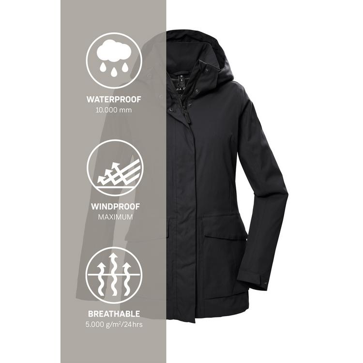 G.I.G.A. DX by killtec G.I.G.A. DX by killtec GS 54 Softshelljacke Damen - Schwarz0110 - 2 | SportScheck