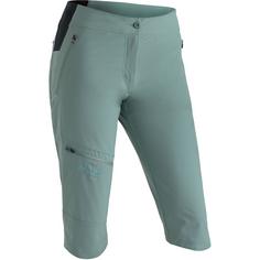 Maier Sports Inara slim Capri Vario Funktionsshorts Damen Grün2056