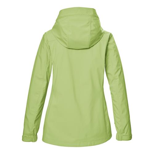 Rückansicht von G.I.G.A. DX by killtec GS 74 Softshelljacke Damen Grün2054