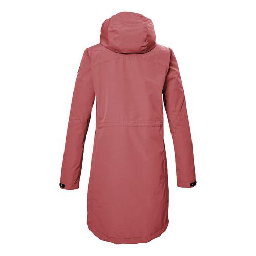 Rückansicht von KILLTEC KOS 30 Softshelljacke Damen Rot4541