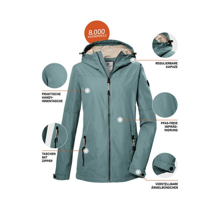 G.I.G.A. DX by killtec G.I.G.A. DX by killtec GS 71 Softshelljacke Damen - Gr&uuml;n2019 - 3 | SportScheck