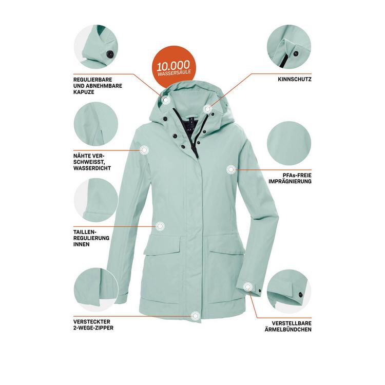 G.I.G.A. DX by killtec G.I.G.A. DX by killtec GS 54 Softshelljacke Damen - Blau3031 - 1 | SportScheck