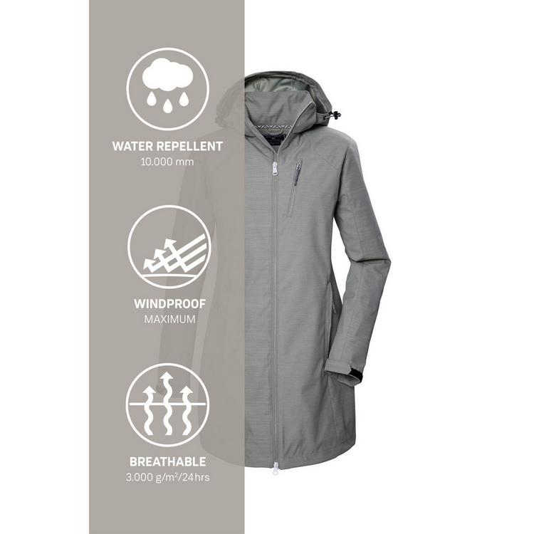 KILLTEC KILLTEC KOS 57 Softshelljacke Damen - Oliv1012 - 5 | SportScheck