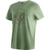 Maier Sports Dieter Print T-Shirt Herren - Gr&uuml;n2068