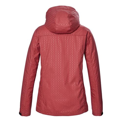 Rückansicht von KILLTEC KOS 121 Softshelljacke Damen Rot4541