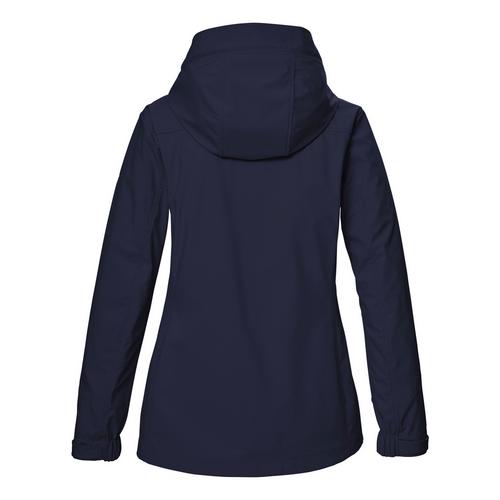 Rückansicht von G.I.G.A. DX by killtec GS 74 Softshelljacke Damen Blau3044