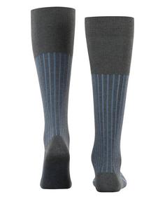 Rückansicht von Falke Shadow Knee-high Freizeitsocken Herren anthracite mel. (3191)