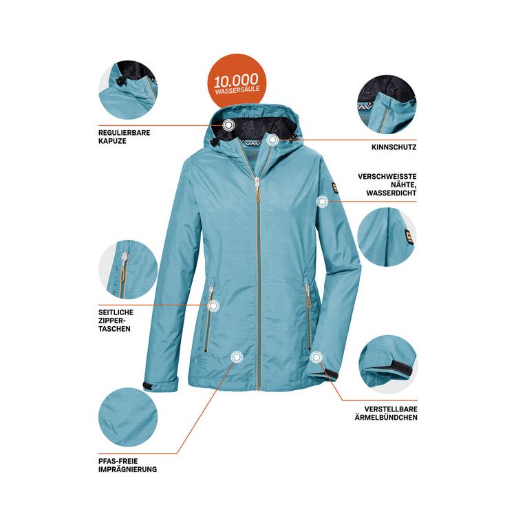 KILLTEC KILLTEC KOS 108 Softshelljacke Damen - Blau3016 - 3 | SportScheck