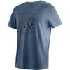 Maier Sports Dieter Print T-Shirt Herren - Blau301