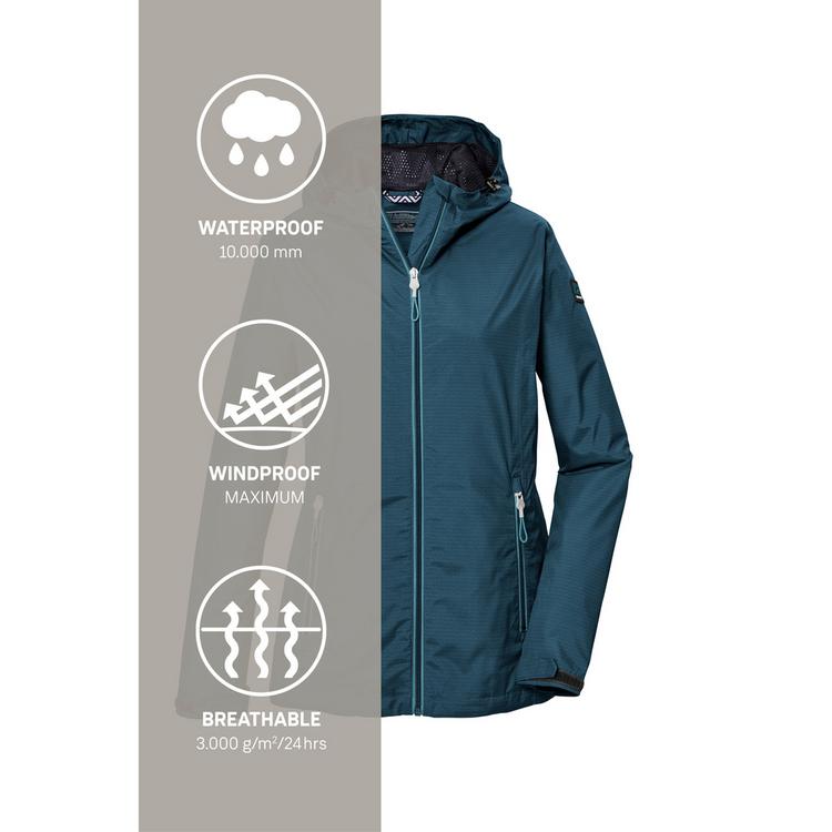 KILLTEC KILLTEC KOS 108 Softshelljacke Damen - Blau - 4 | SportScheck