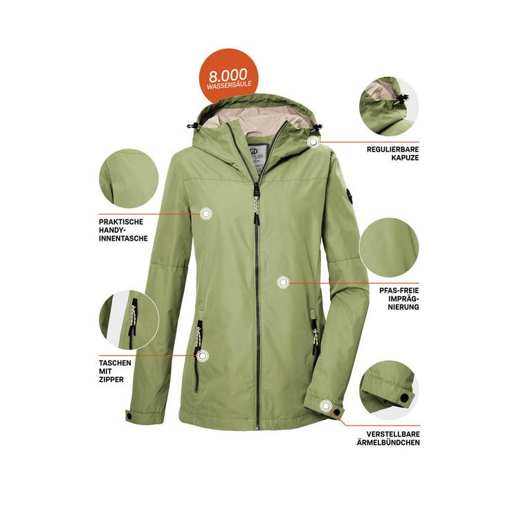 G.I.G.A. DX by killtec G.I.G.A. DX by killtec GS 71 Softshelljacke Damen - Gr&uuml;n2055 - 3 | SportScheck