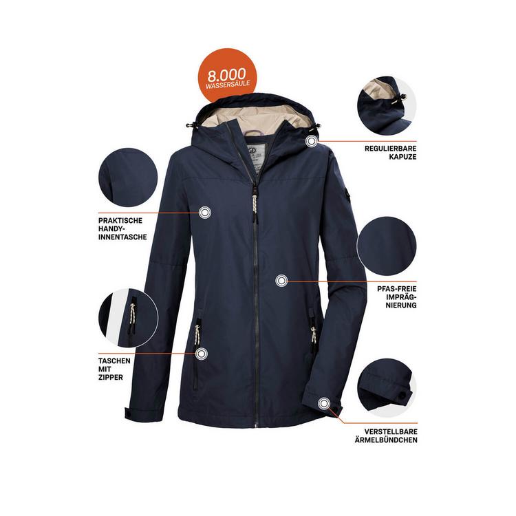 G.I.G.A. DX by killtec G.I.G.A. DX by killtec GS 71 Softshelljacke Damen - Blau3044 - 3 | SportScheck