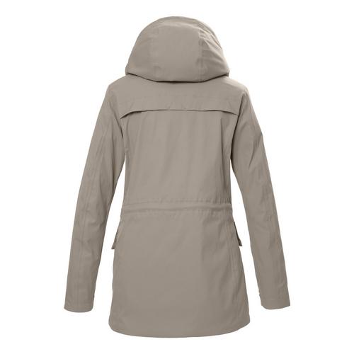 Rückansicht von G.I.G.A. DX by killtec GS 54 Softshelljacke Damen Sand8110