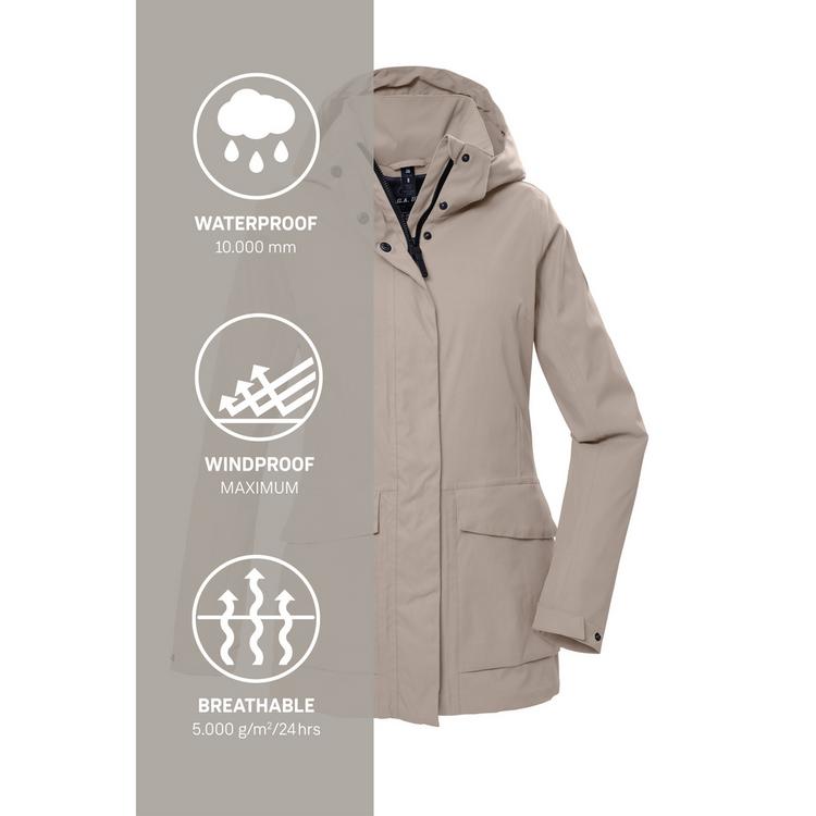 G.I.G.A. DX by killtec G.I.G.A. DX by killtec GS 54 Softshelljacke Damen - Sand8110 - 2 | SportScheck