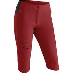 Maier Sports Inara slim Capri Vario Funktionsshorts Damen Rot