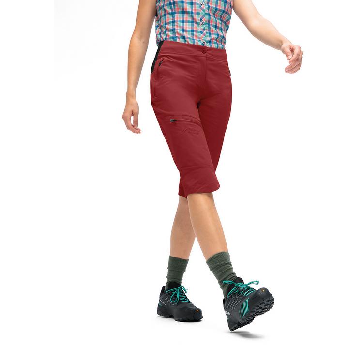 Maier Sports Maier Sports Inara slim Capri Vario Funktionsshorts Damen - Rot - 1 | SportScheck