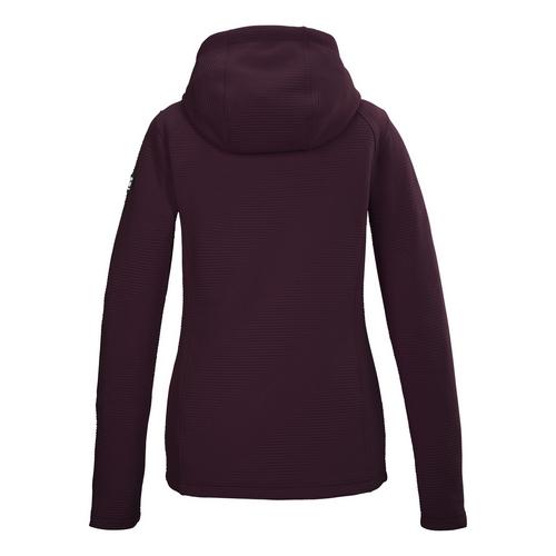 Rückansicht von KILLTEC KOS 33 Fleecejacke Damen Violett393