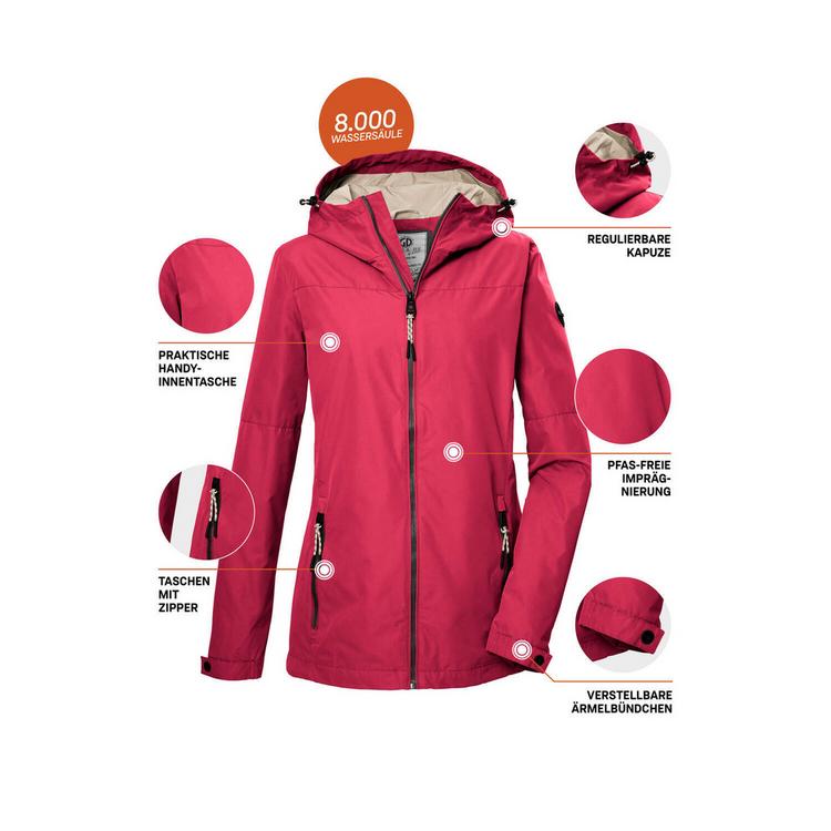 G.I.G.A. DX by killtec G.I.G.A. DX by killtec GS 71 Softshelljacke Damen - Pink4713 - 3 | SportScheck