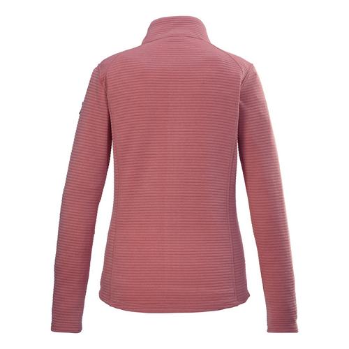 Rückansicht von KILLTEC KOS 24 Fleecejacke Damen Rose4047