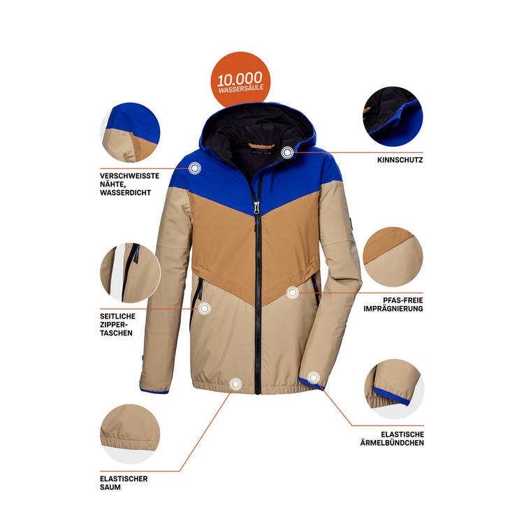 KILLTEC KILLTEC KOS 93 Softshelljacke Jungen - Sand811 - 3 | SportScheck