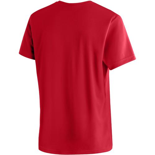 Rückansicht von Maier Sports Dieter Print T-Shirt Herren Rot4584