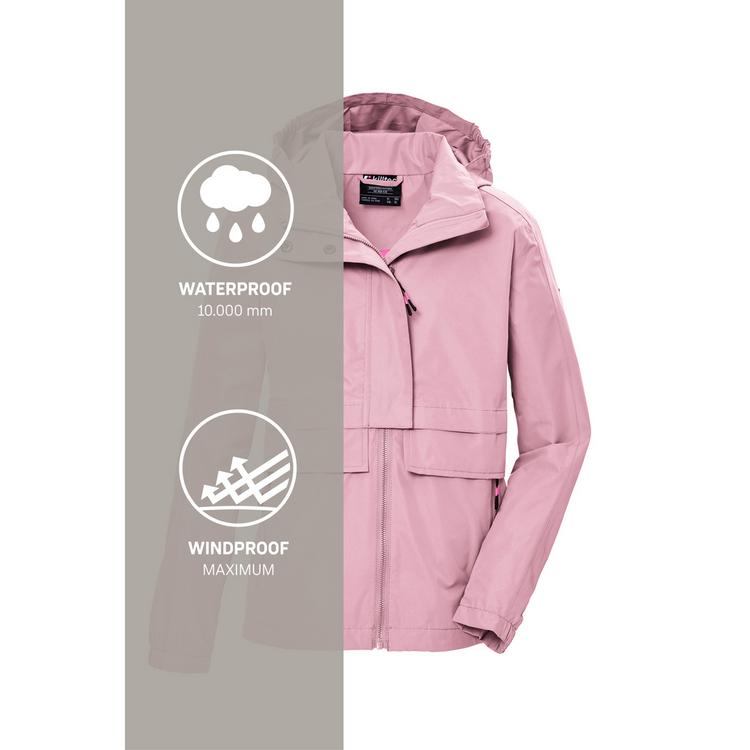 KILLTEC KILLTEC KOS 149 Softshelljacke M&auml;dchen - Rose401 - 4 | SportScheck
