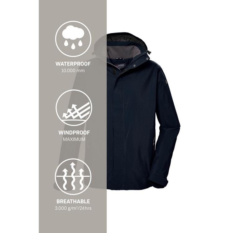 KILLTEC KILLTEC KOS 87 Funktionsjacke Herren - Blau3098 - 4 | SportScheck