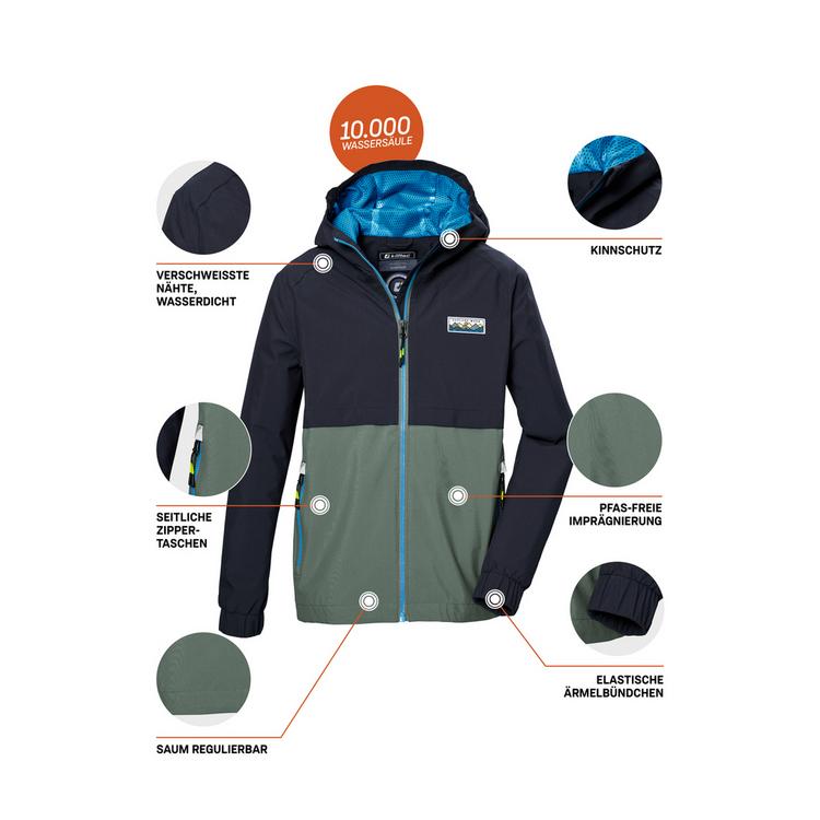 KILLTEC KILLTEC KOS 141 Softshelljacke Jungen - Oliv101 - 3 | SportScheck