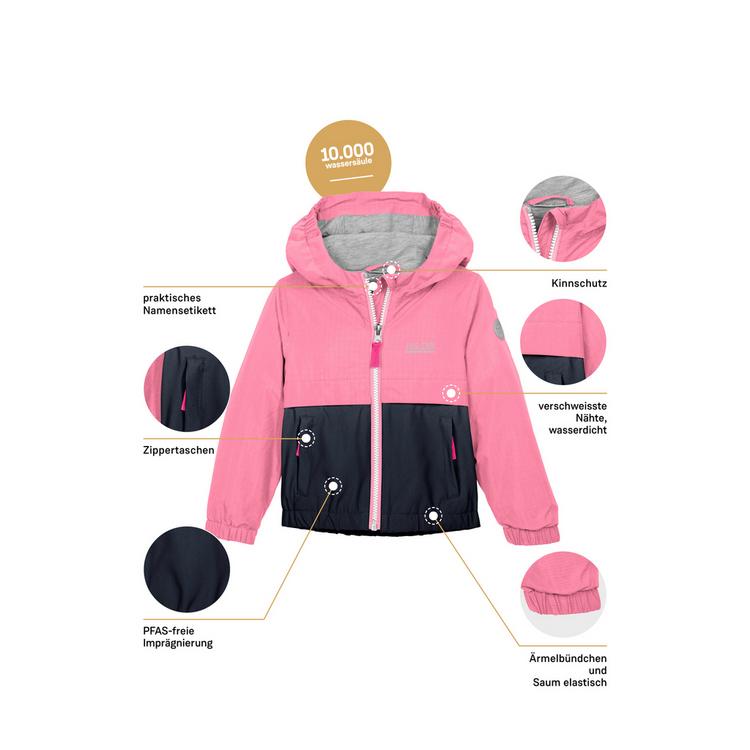 first instinct by killtec first instinct by killtec FIOS 7 Softshelljacke Kinder - Pink4713 - 3 | SportScheck