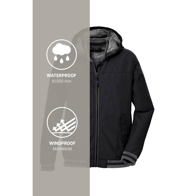 KILLTEC KILLTEC KOS 153 Softshelljacke Jungen - Schwarz0110 - 4 | SportScheck