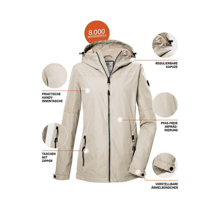 G.I.G.A. DX by killtec G.I.G.A. DX by killtec GS 71 Softshelljacke Damen - Beige - 3 | SportScheck