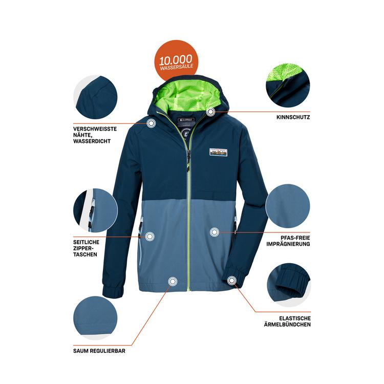 KILLTEC KILLTEC KOS 141 Softshelljacke Jungen - Blau3018 - 3 | SportScheck