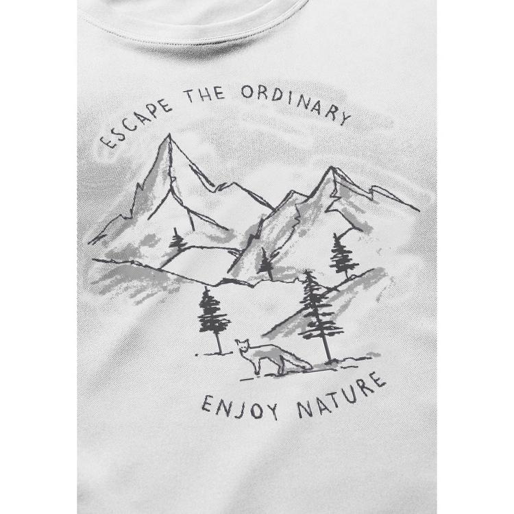 Maier Sports Maier Sports Dieter Print T-Shirt Herren - Wei&szlig; - 1 | SportScheck