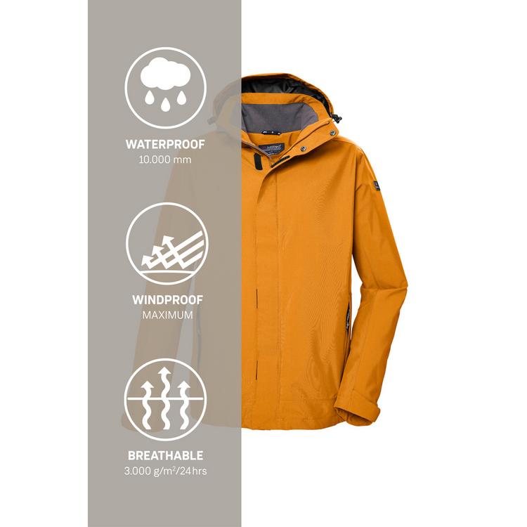 KILLTEC KILLTEC KOS 87 Funktionsjacke Herren - Gold7417 - 4 | SportScheck