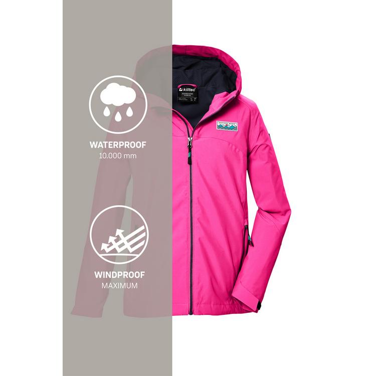 KILLTEC KILLTEC KOS 146 Softshelljacke M&auml;dchen - Rose4022 - 4 | SportScheck