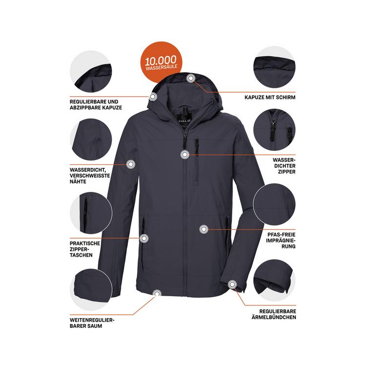 G.I.G.A. DX by killtec G.I.G.A. DX by killtec GS 58 Funktionsjacke Herren - Blau3068 - 3 | SportScheck