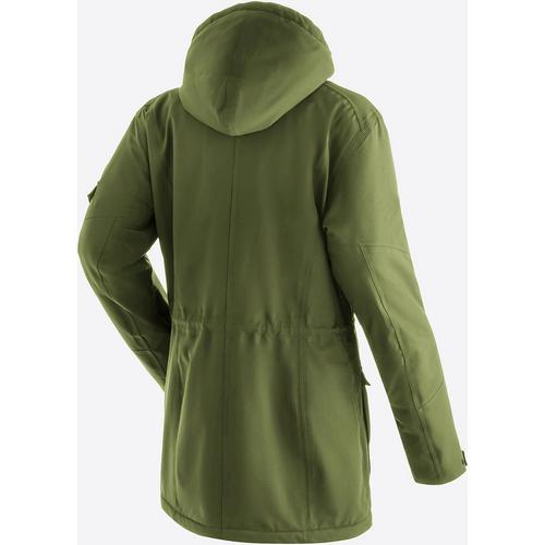 Rückansicht von Maier Sports Nayla Funktionsmantel Damen Schwarz