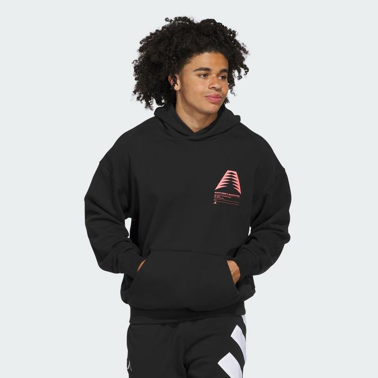 adidas adidas Anthony Edwards Schematic Hoodie Hoodie Herren - Black - 0 | SportScheck