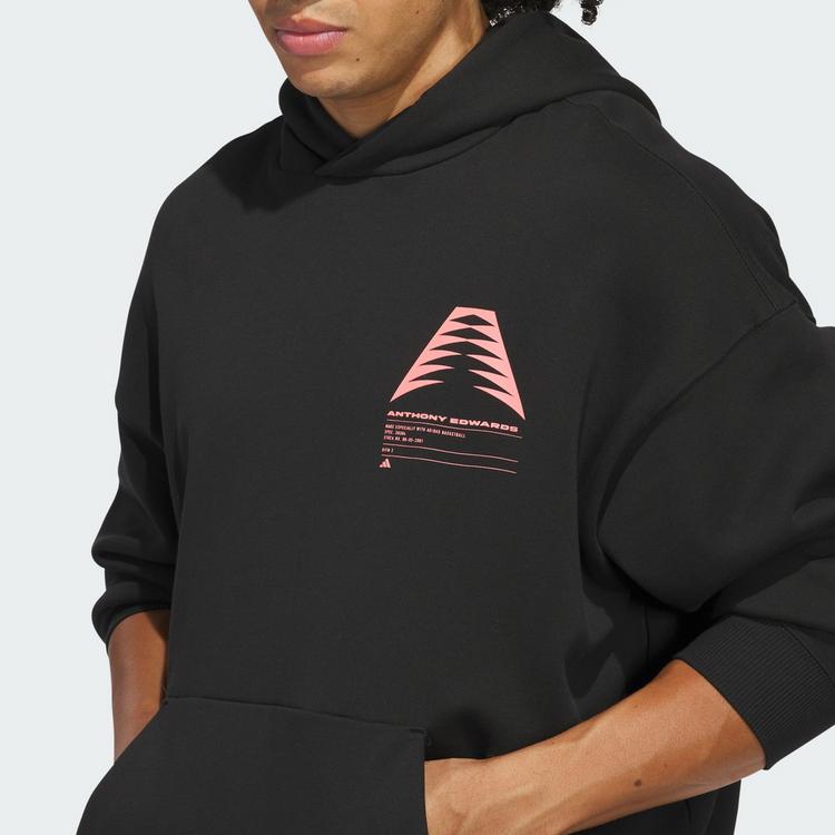 adidas adidas Anthony Edwards Schematic Hoodie Hoodie Herren - Black - 0 | SportScheck