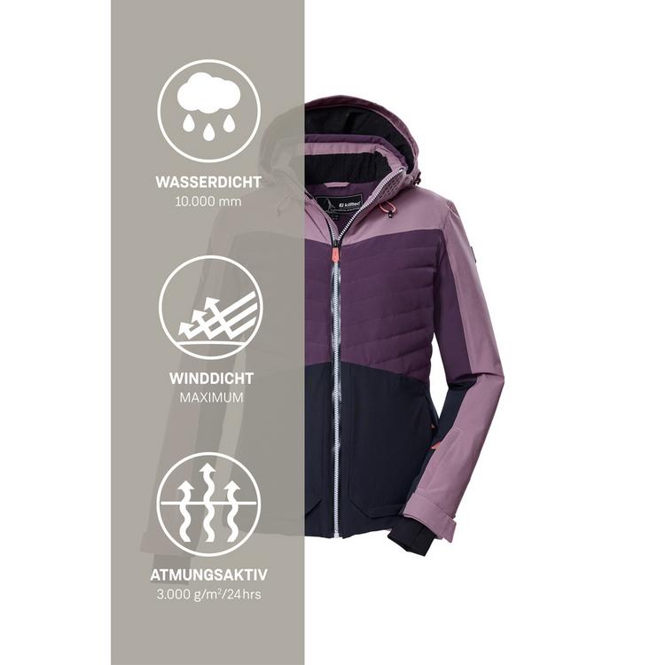 KILLTEC KILLTEC KSW 30 WMN SKI JCKT Skijacke Damen - Pflaume - 6 | SportScheck